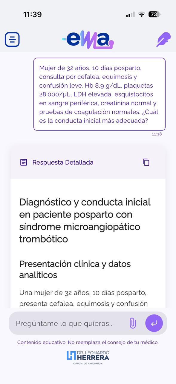 App EMA - Educación Médica Avanzada
